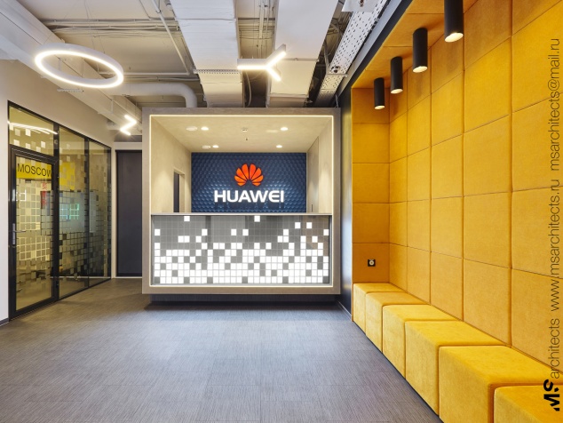 Проект офиса компании Huawei