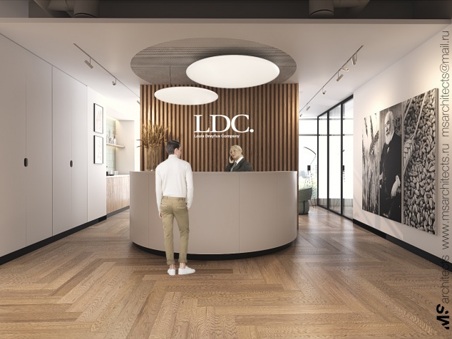 Проект офиса LDC в Ростове