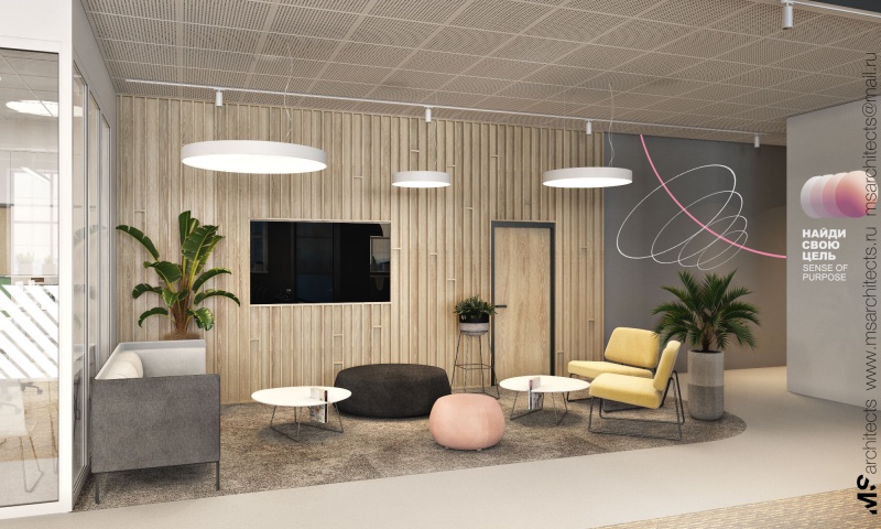 Дизайн офиса в Твери. Accenture